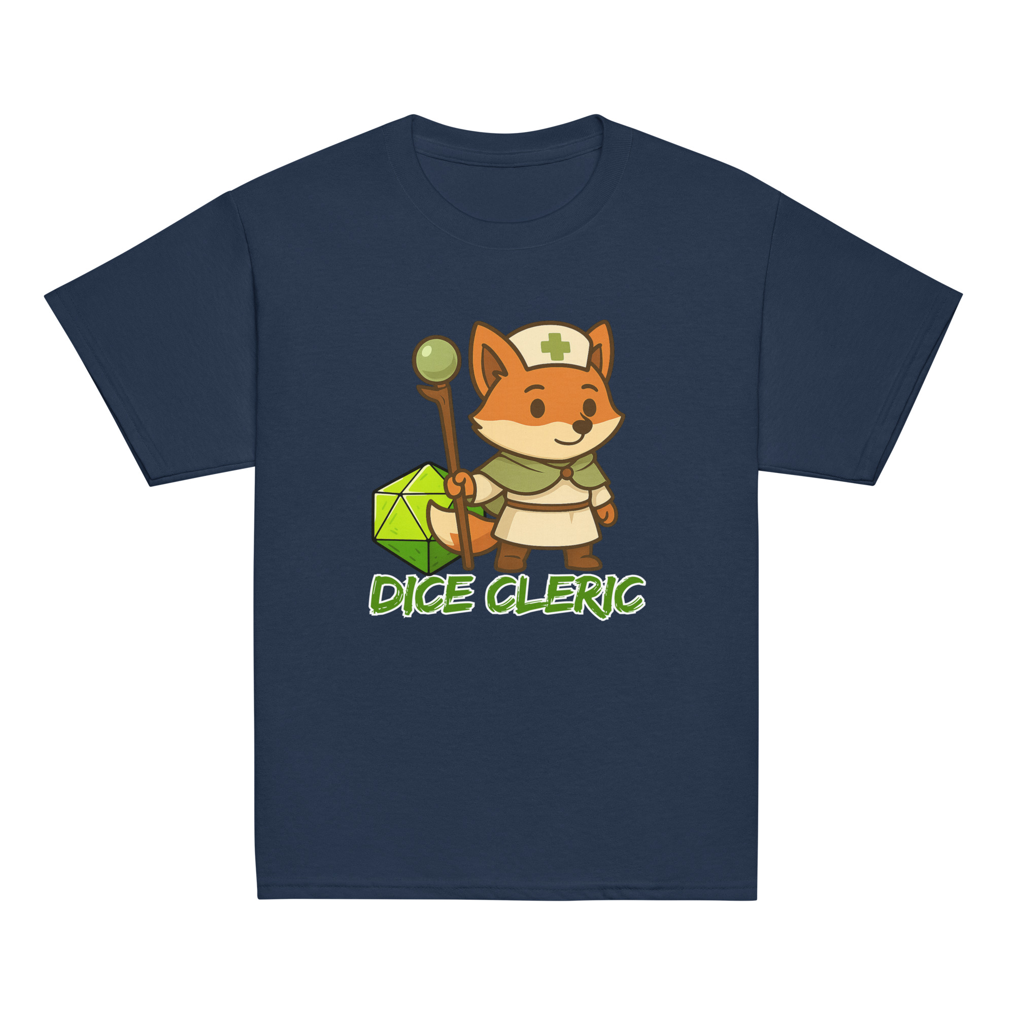 Dice Cleric - Klassisches DTF-T-Shirt für Jugendliche – Bild 5