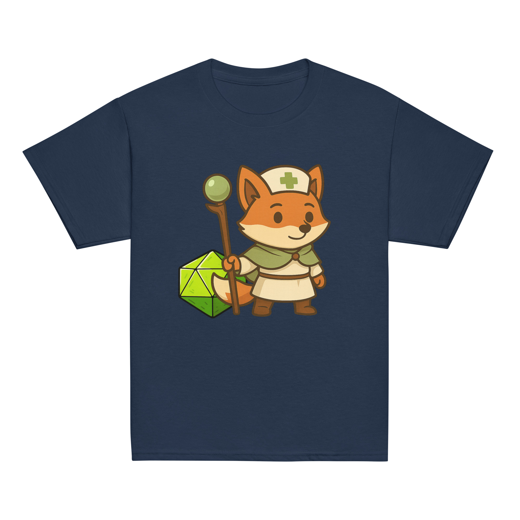 Dicefox Cleric - Klassisches DTF-T-Shirt für Jugendliche – Bild 5