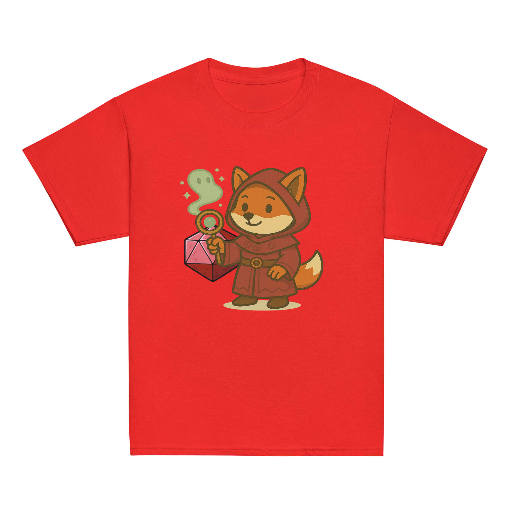 Dicefox Sorcerer - Klassisches DTF-T-Shirt für Jugendliche – Bild 6