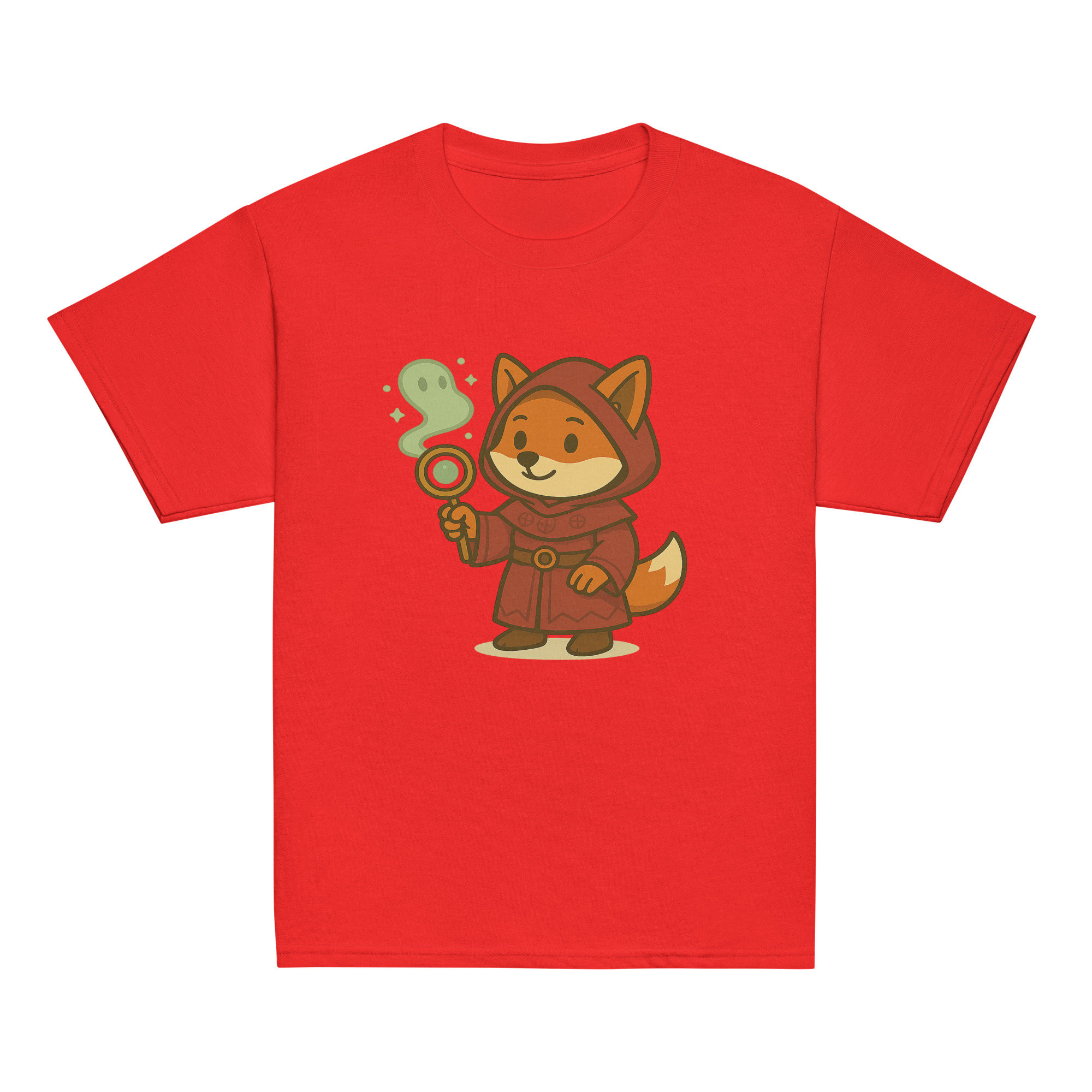 Fox Sorcerer - Klassisches DTF-T-Shirt für Jugendliche – Bild 6