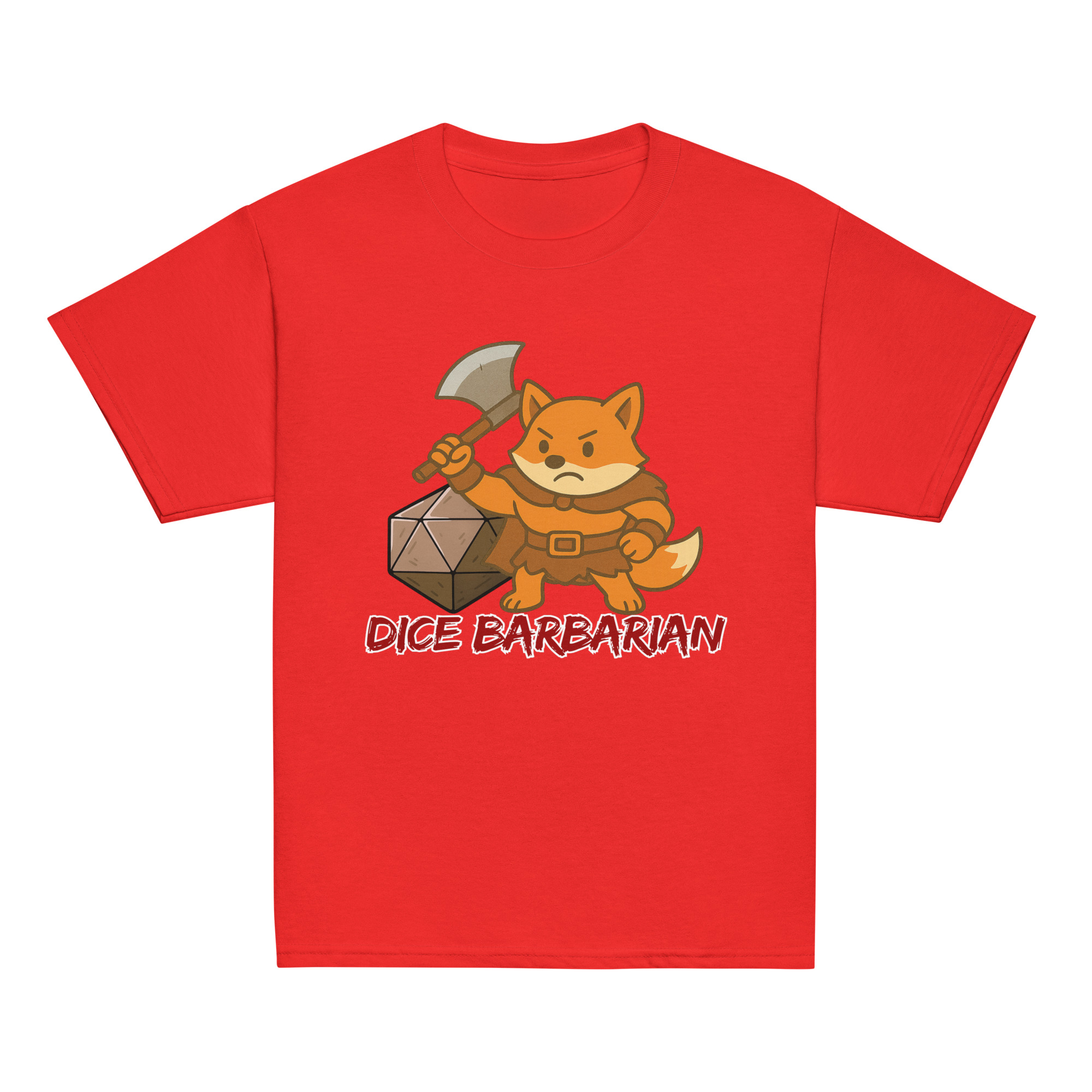 Dice Barbarian - Klassisches DTF-T-Shirt für Jugendliche – Bild 7