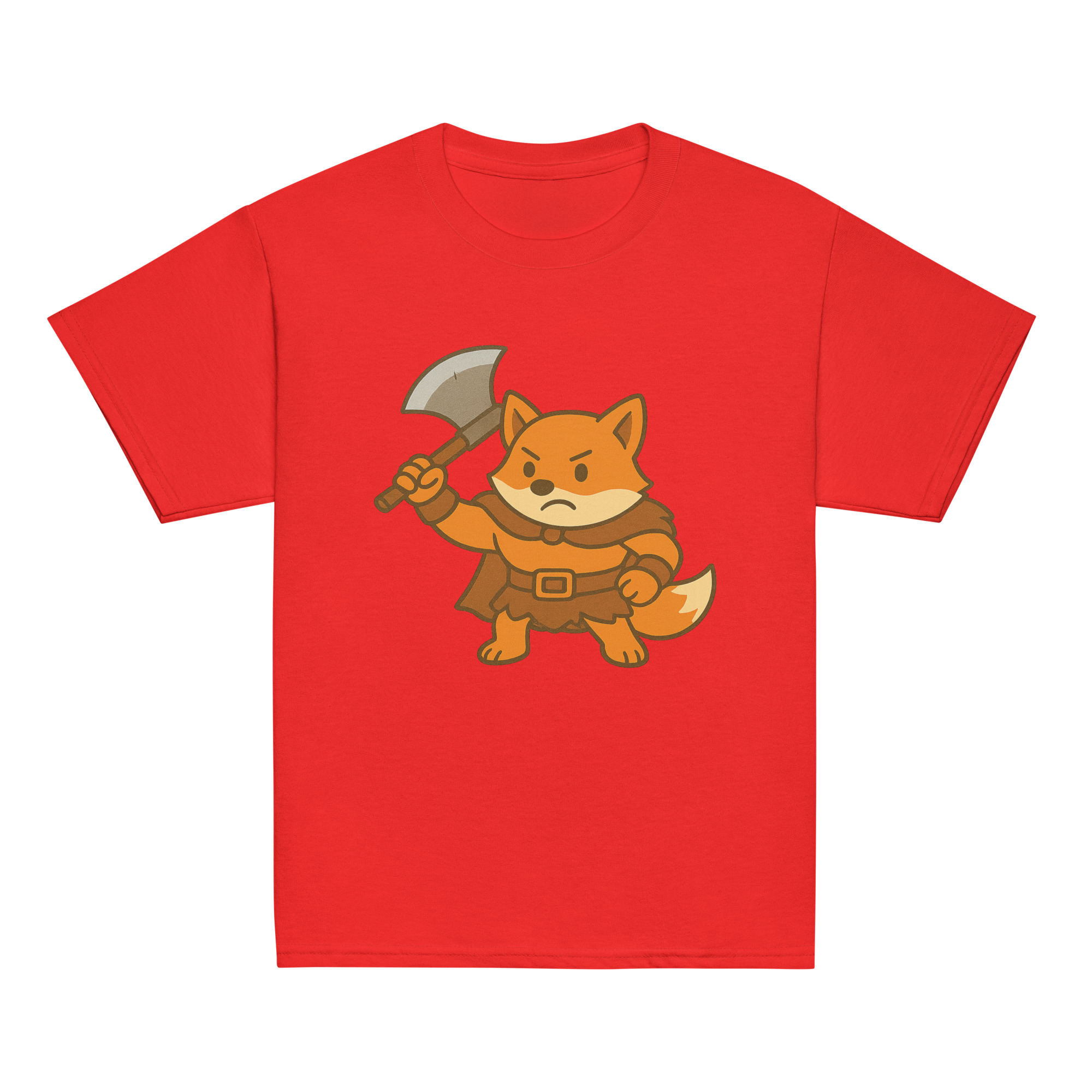 Fox Barbarian - Klassisches DTF-T-Shirt für Jugendliche – Bild 7