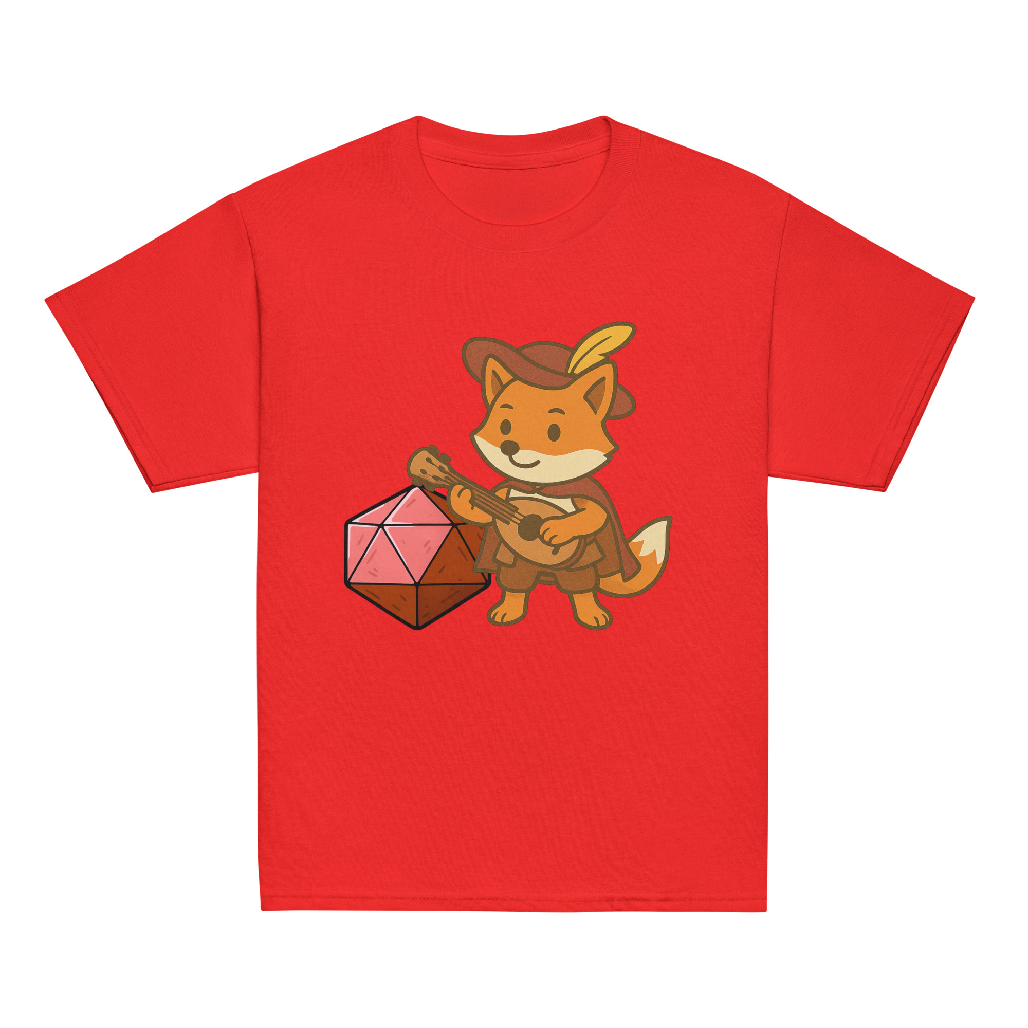 Dicefox Bard - Klassisches DTF-T-Shirt für Jugendliche – Bild 7