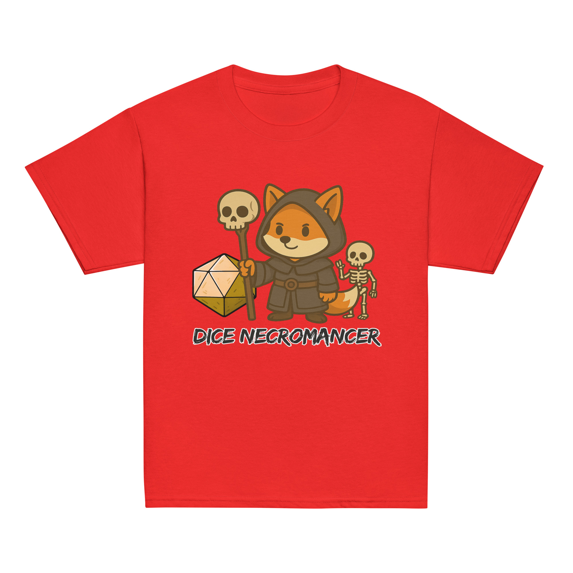 Dice Necromancer - Klassisches DTF-T-Shirt für Jugendliche – Bild 7