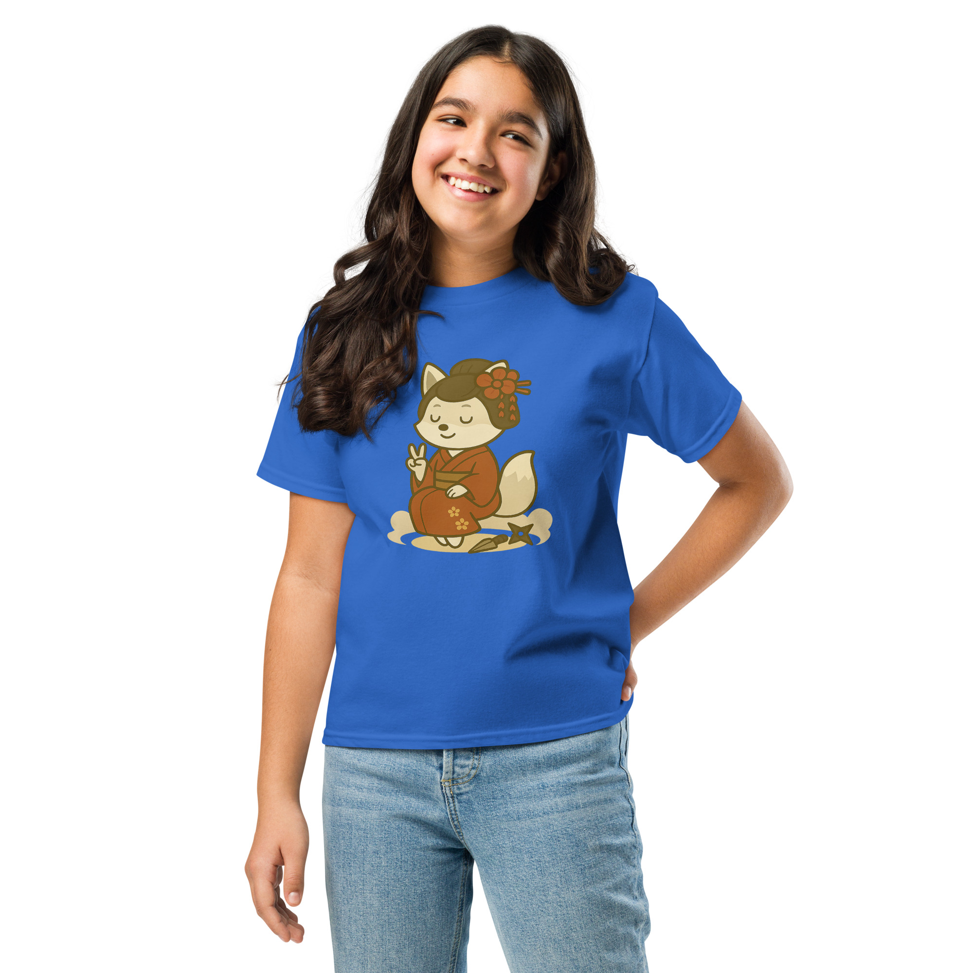 Fox Kunoishi - Klassisches DTF-T-Shirt für Jugendliche – Bild 9