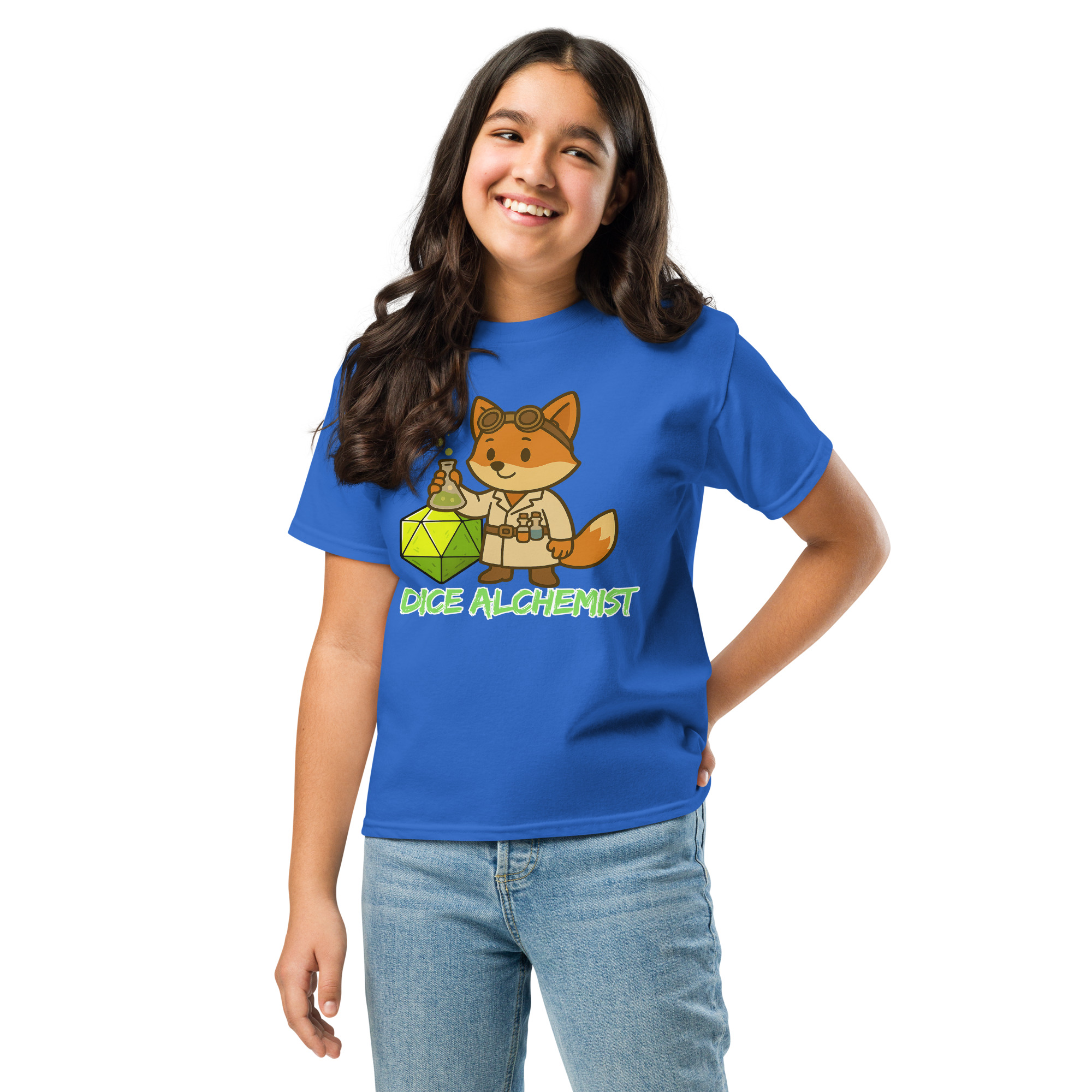Dice Alchemist - Klassisches DTF-T-Shirt für Jugendliche – Bild 9