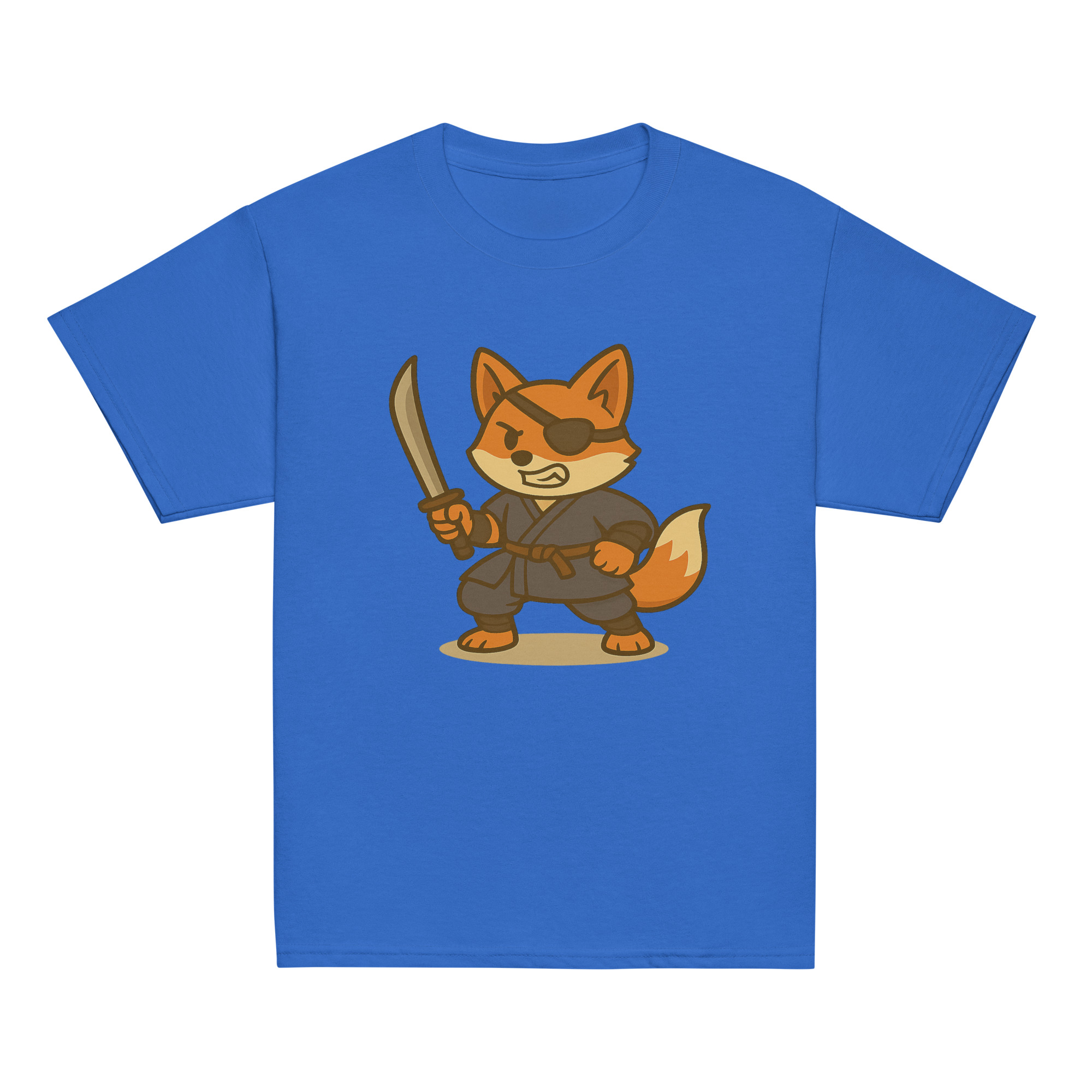 Fox Ronin - Klassisches DTF-T-Shirt für Jugendliche – Bild 8