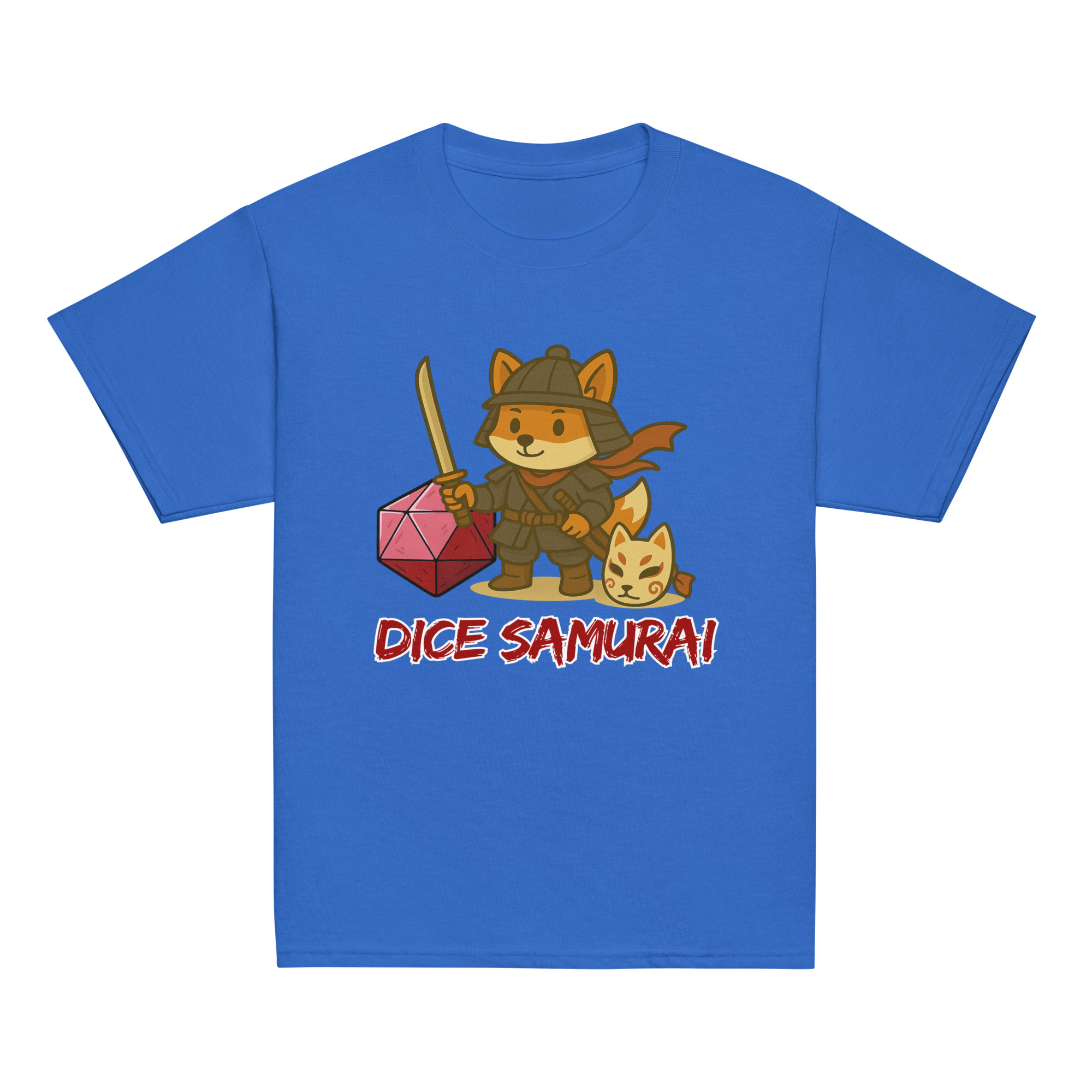 Dice Samurai - Klassisches DTF-T-Shirt für Jugendliche – Bild 9