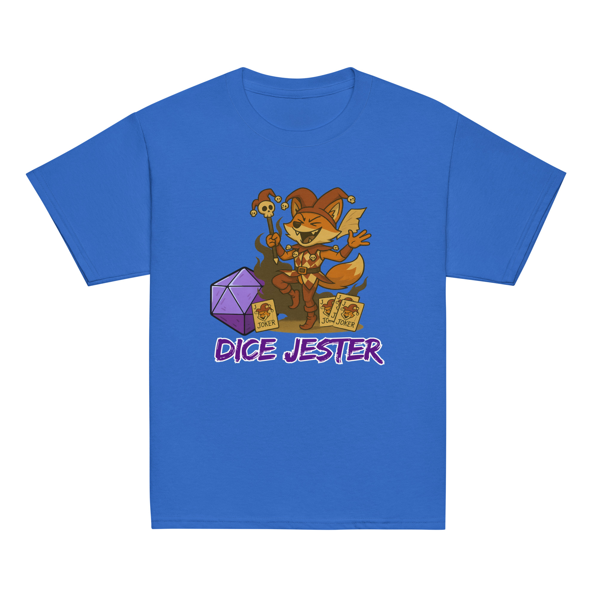 Dice Jester - Klassisches DTF-T-Shirt für Jugendliche – Bild 9
