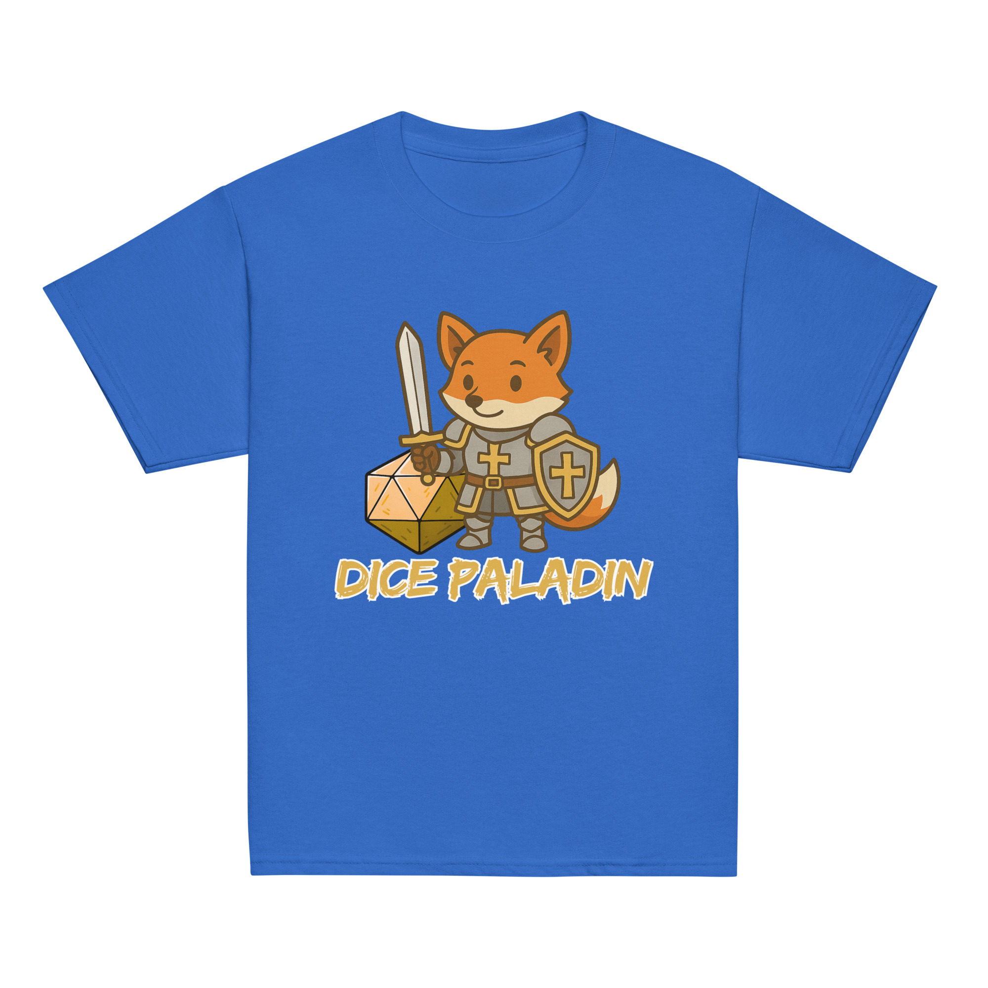 Dice Paladin - Klassisches DTF-T-Shirt für Jugendliche – Bild 9