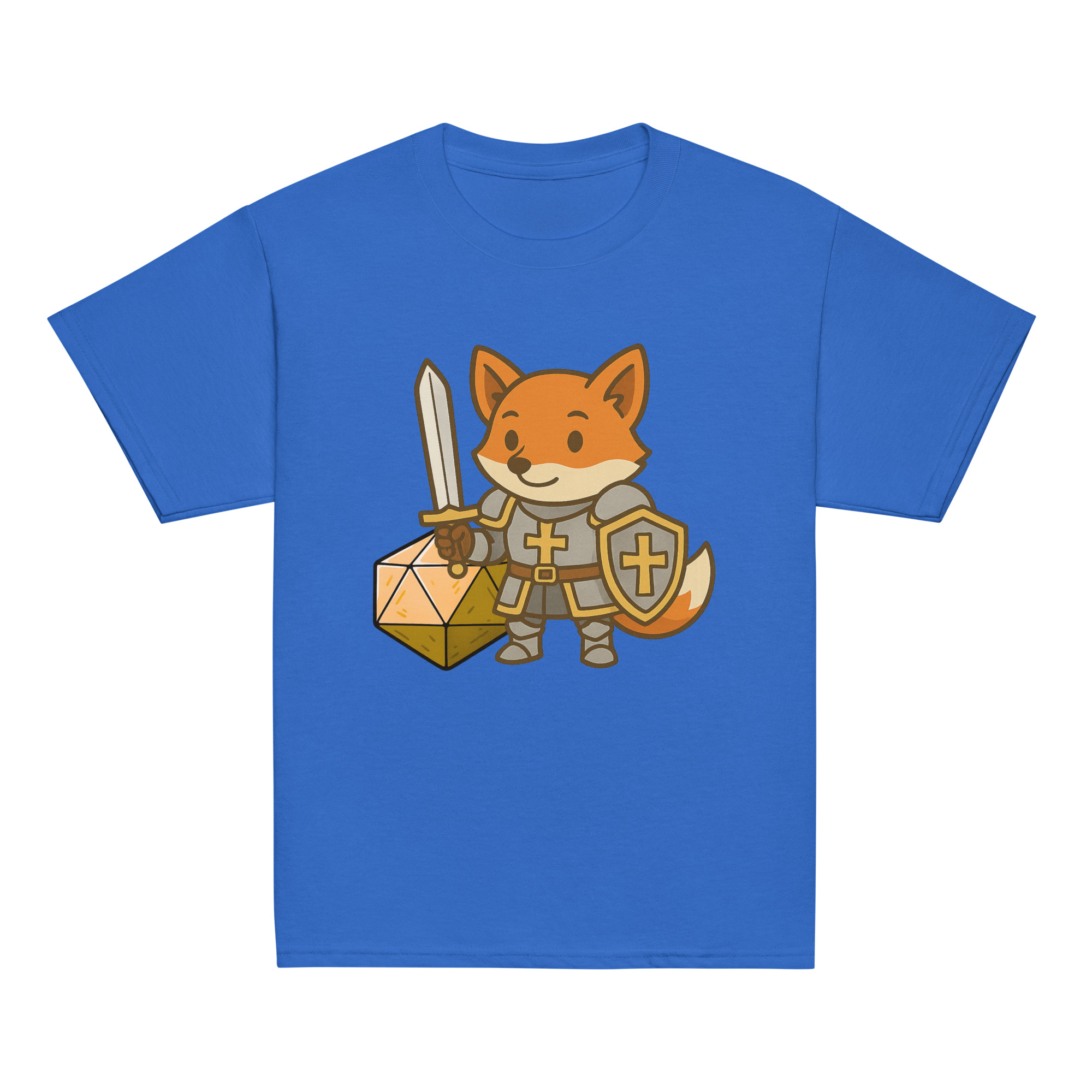 Dicefox Paladin - Klassisches DTF-T-Shirt für Jugendliche – Bild 9