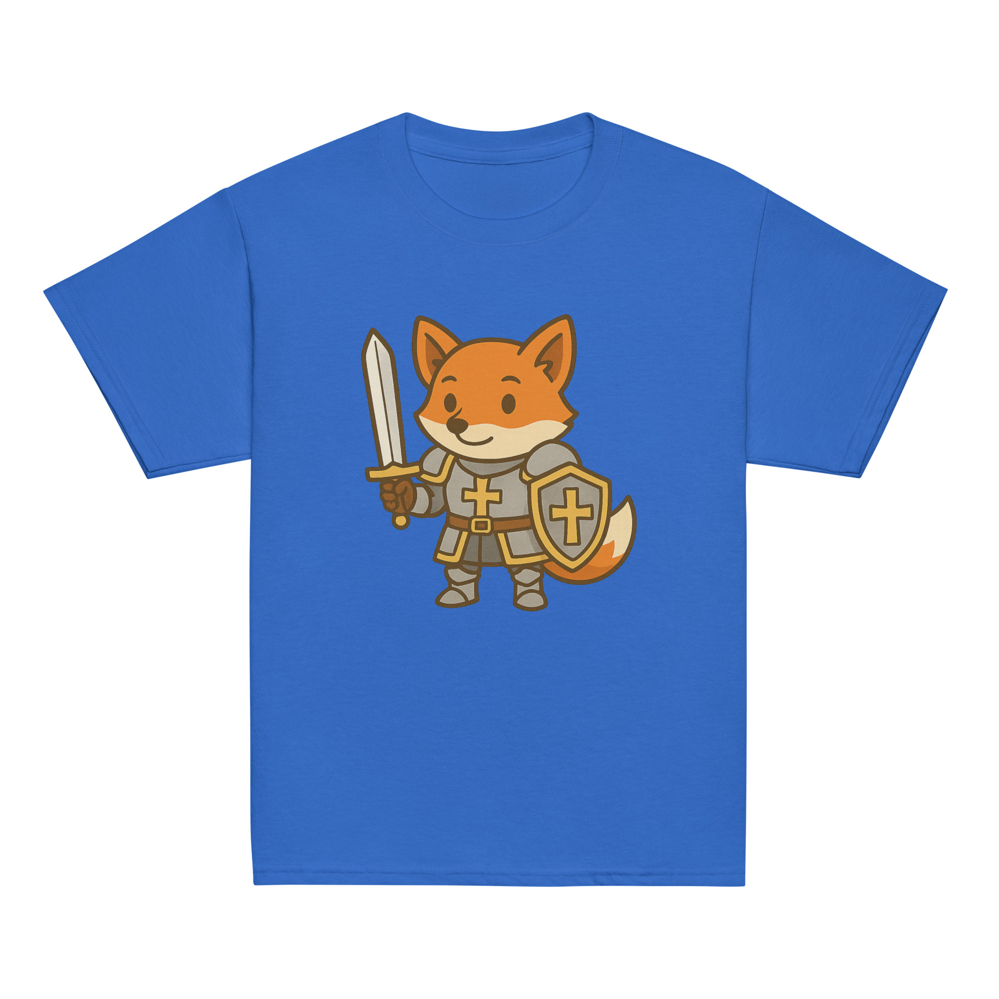 Fox Paladin - Klassisches DTF-T-Shirt für Jugendliche – Bild 9