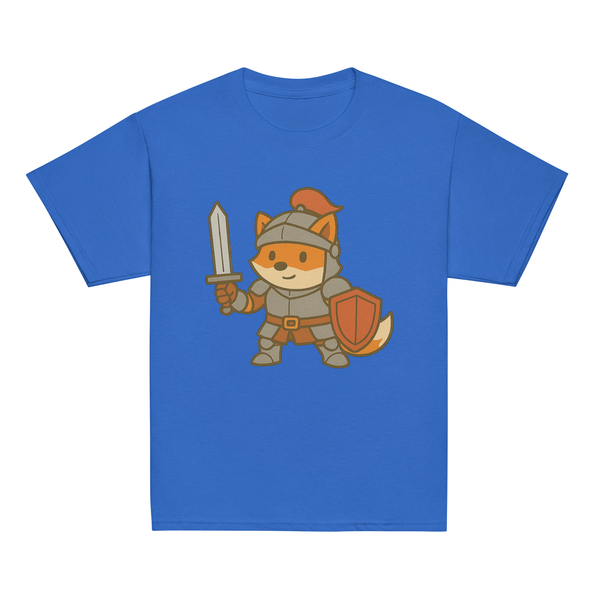 Fox Knight - Klassisches DTF-T-Shirt für Jugendliche – Bild 9