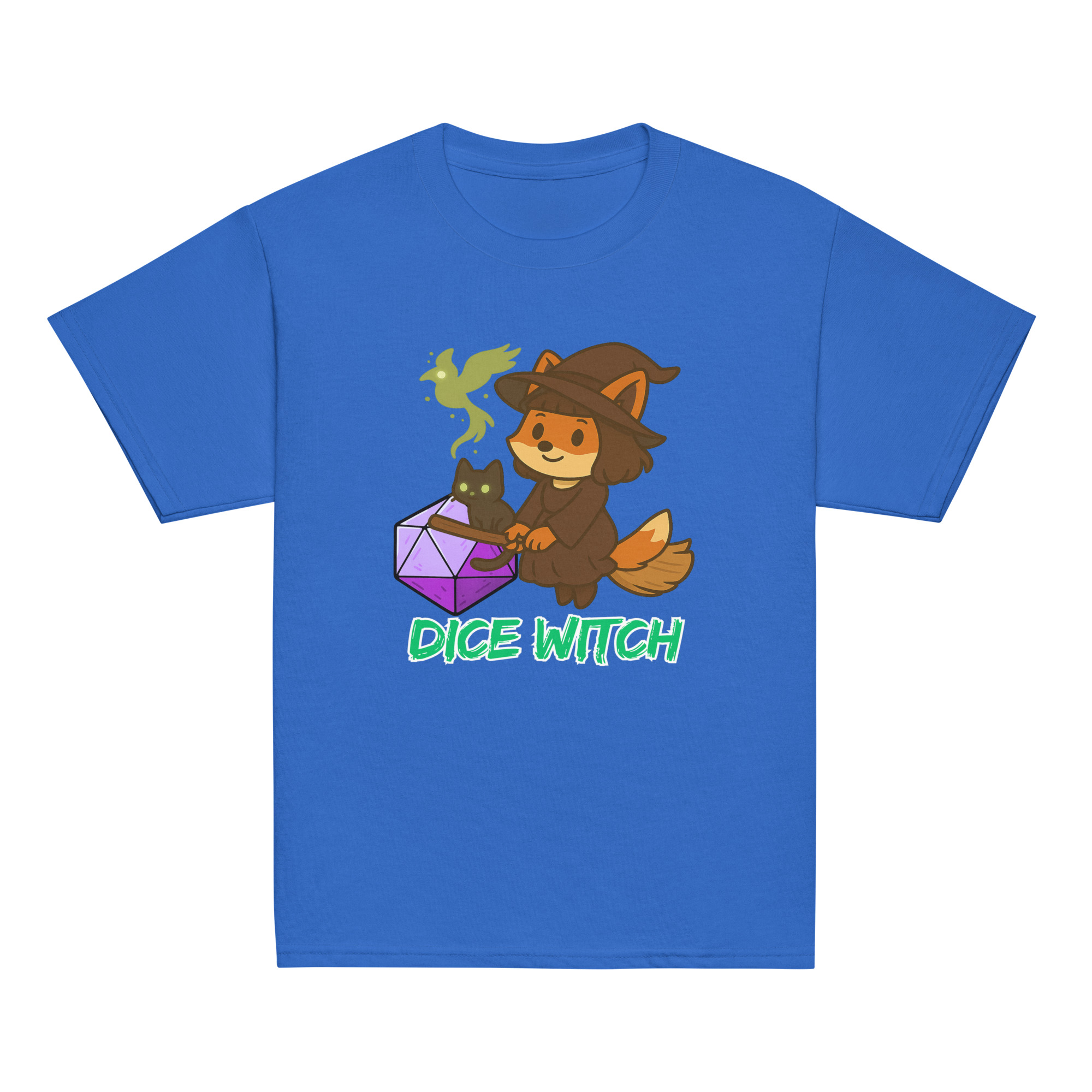 Dice Witch - Klassisches DTF-T-Shirt für Jugendliche – Bild 9