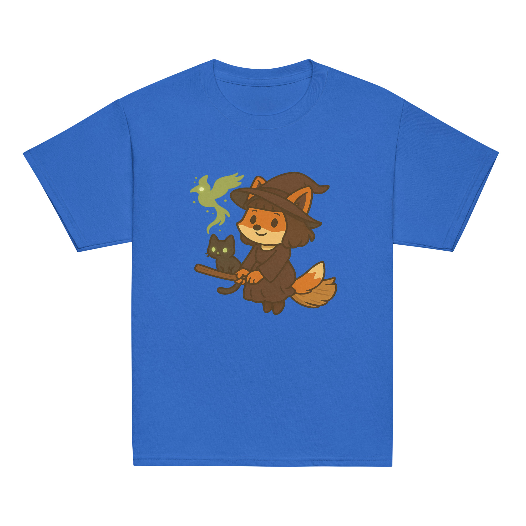 Fox Witch - Klassisches DTF-T-Shirt für Jugendliche – Bild 9
