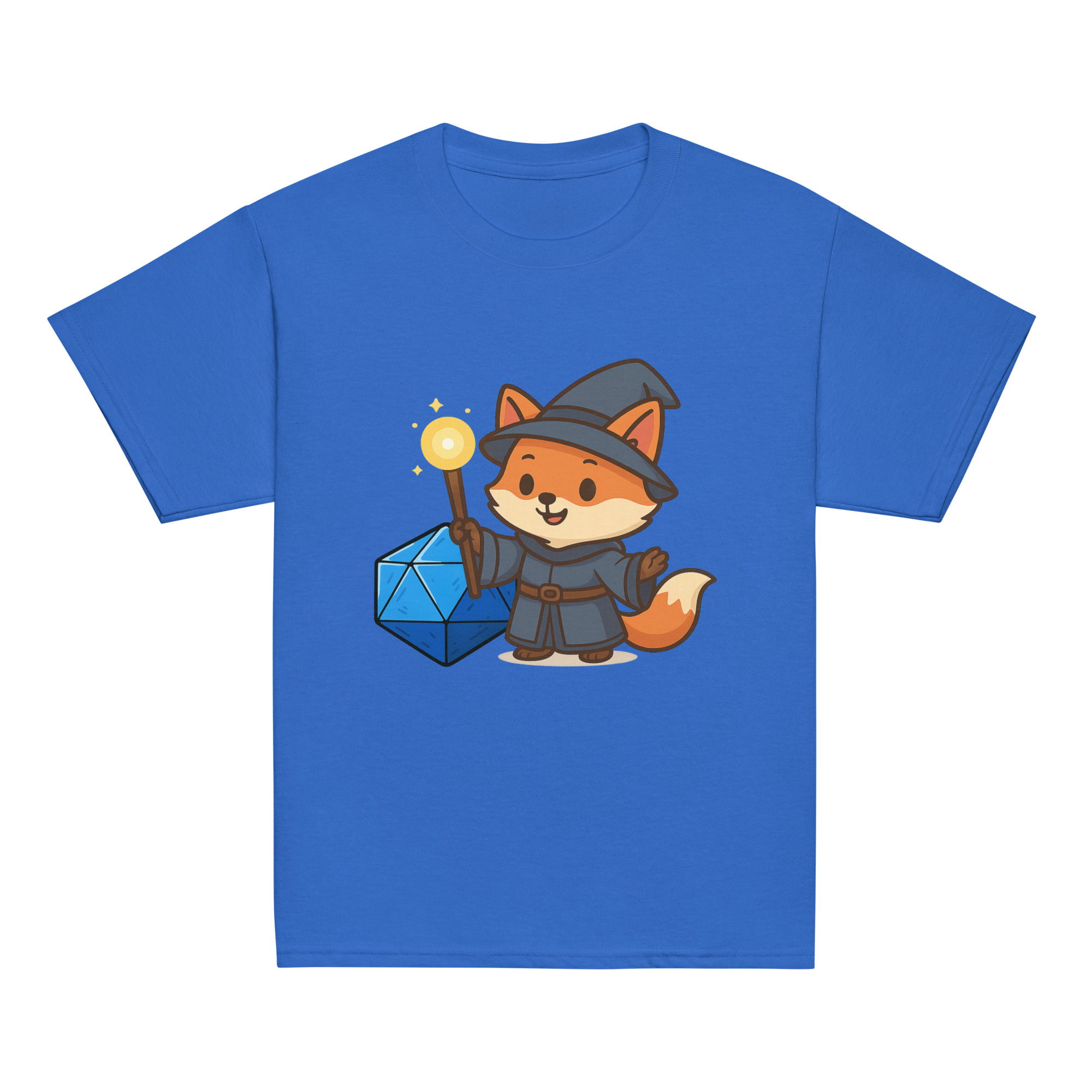 Dicefox Wizard - Klassisches DTF-T-Shirt für Jugendliche – Bild 9