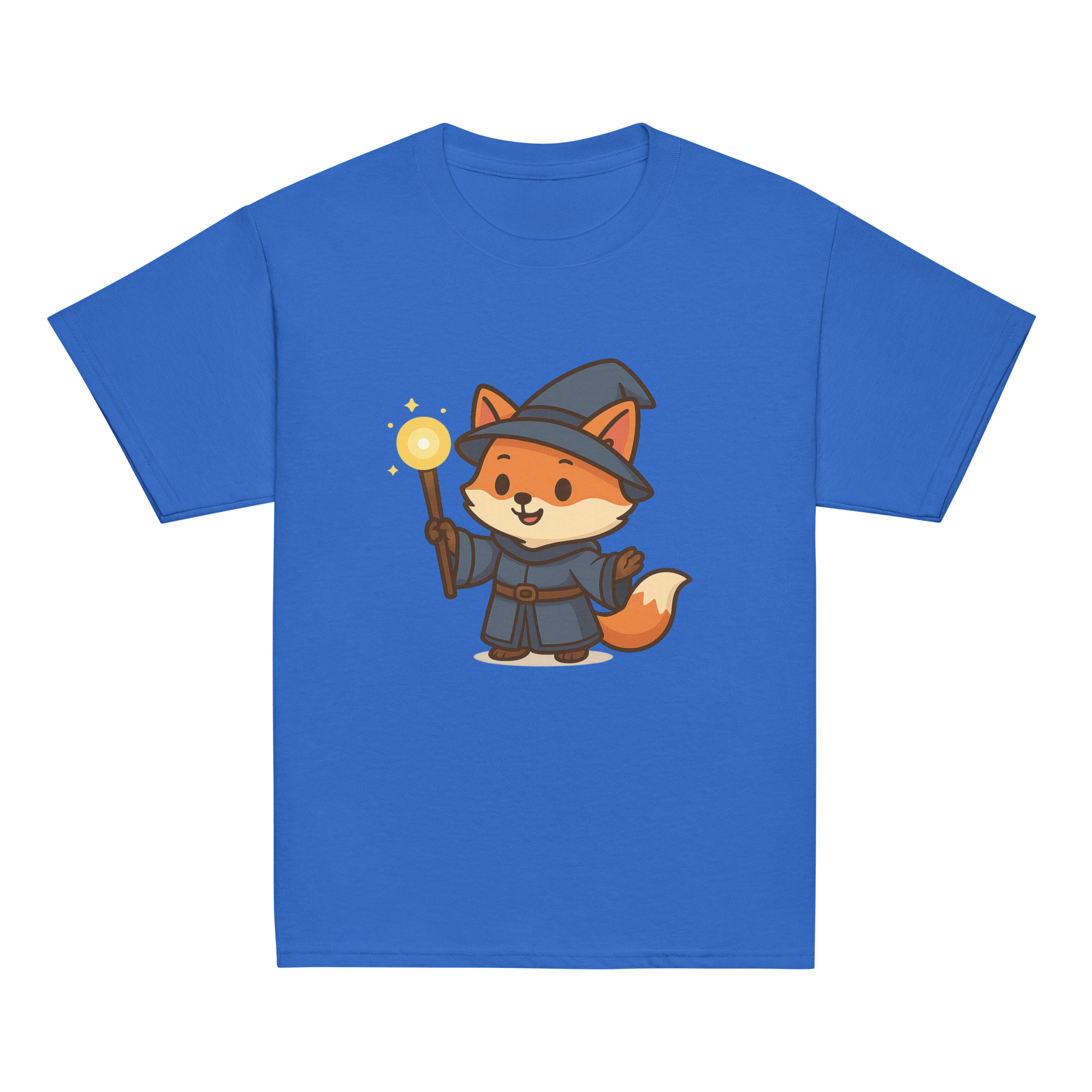 Fox Wizard - Klassisches DTF-T-Shirt für Jugendliche – Bild 9