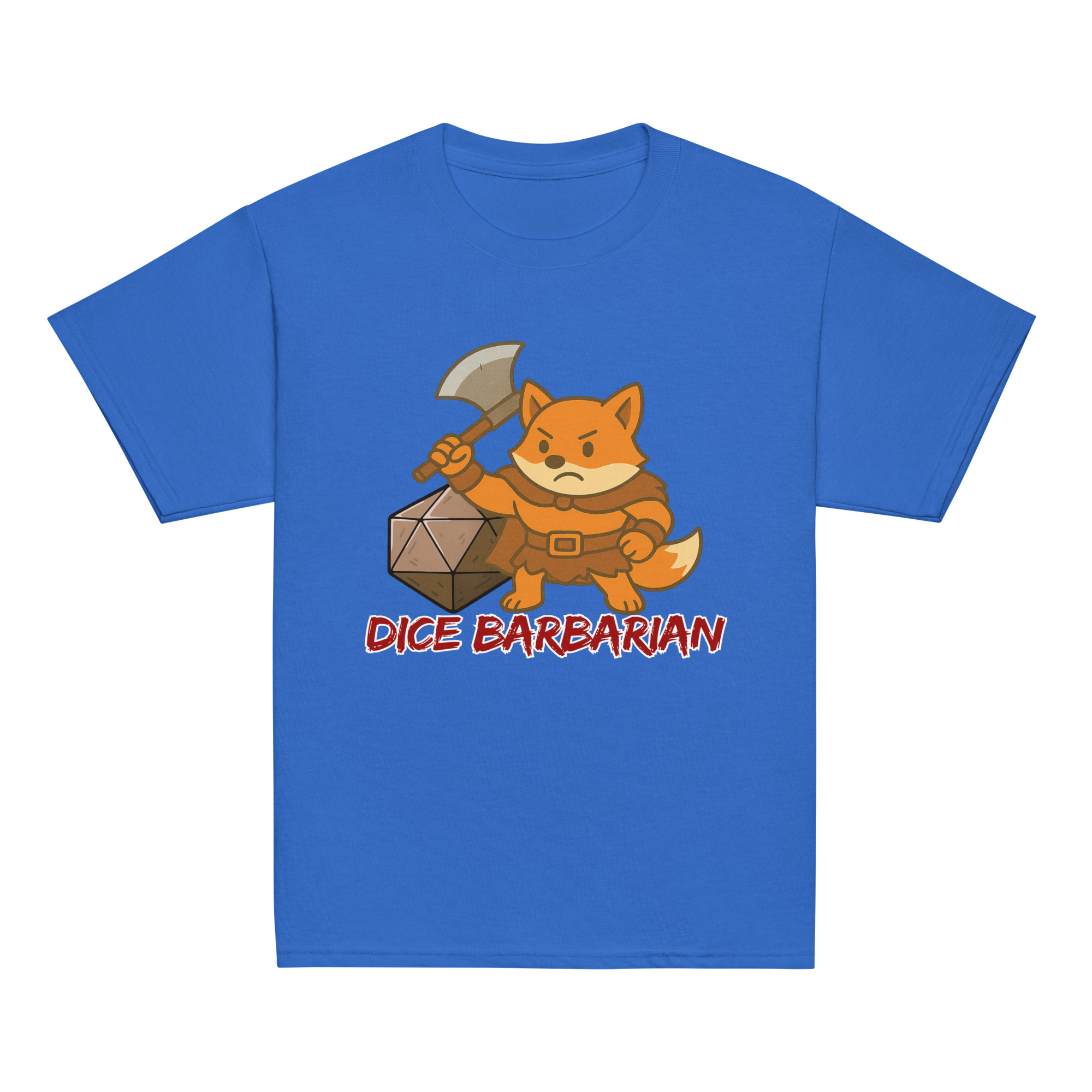 Dice Barbarian - Klassisches DTF-T-Shirt für Jugendliche – Bild 9