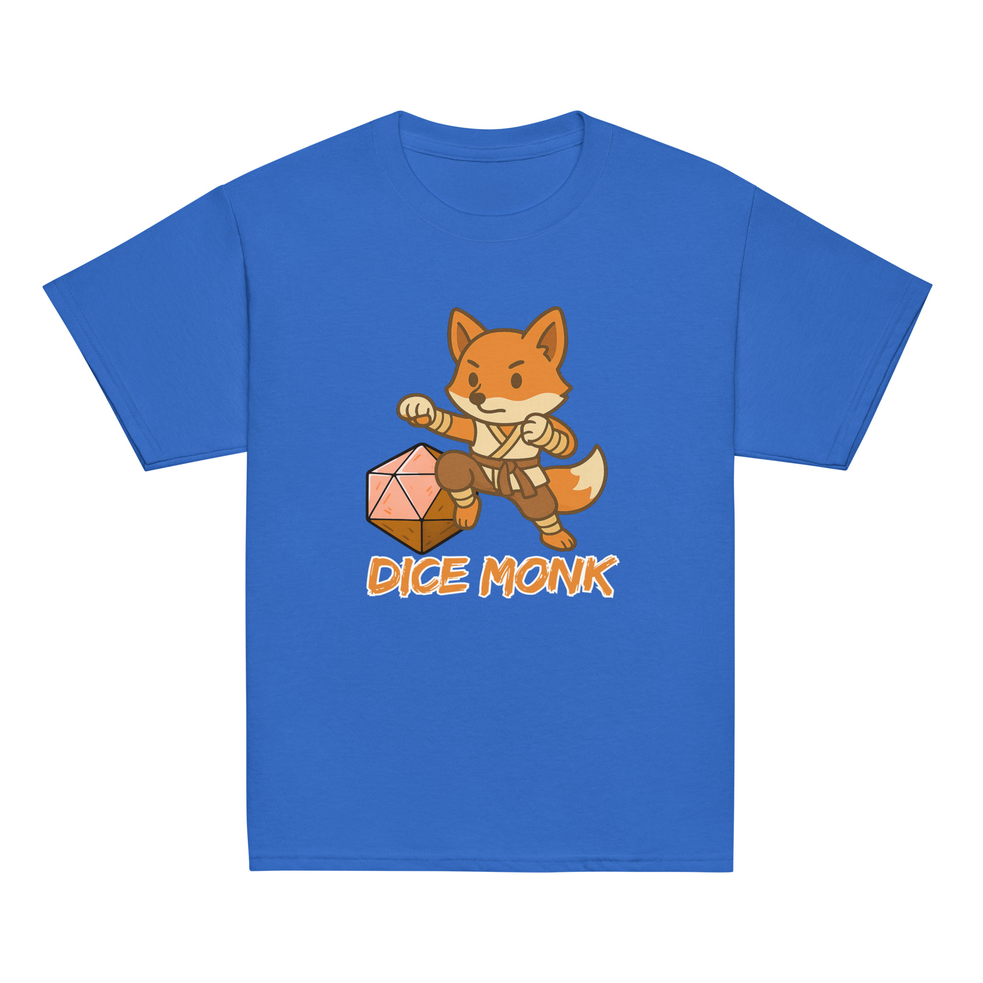 Dice Monk - Klassisches DTF-T-Shirt für Jugendliche – Bild 9