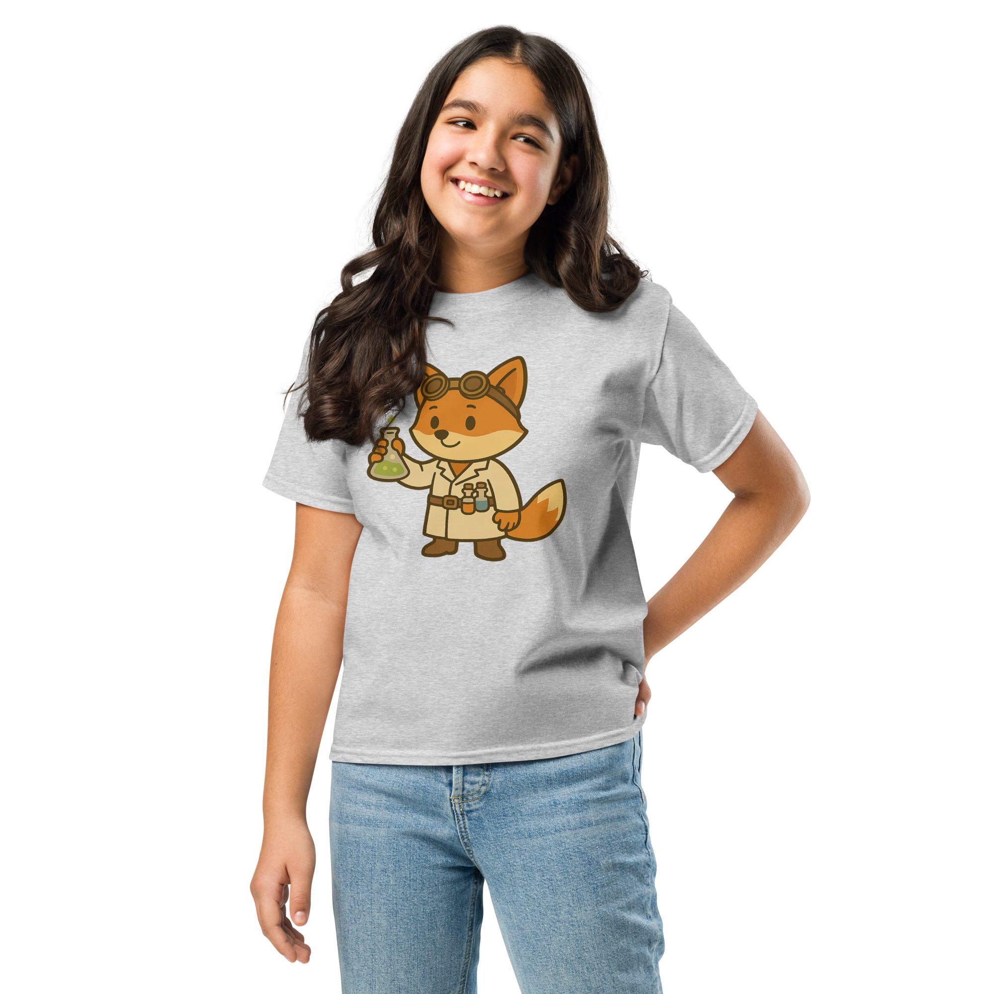 Fox Alchemist - Klassisches DTF-T-Shirt für Jugendliche – Bild 17