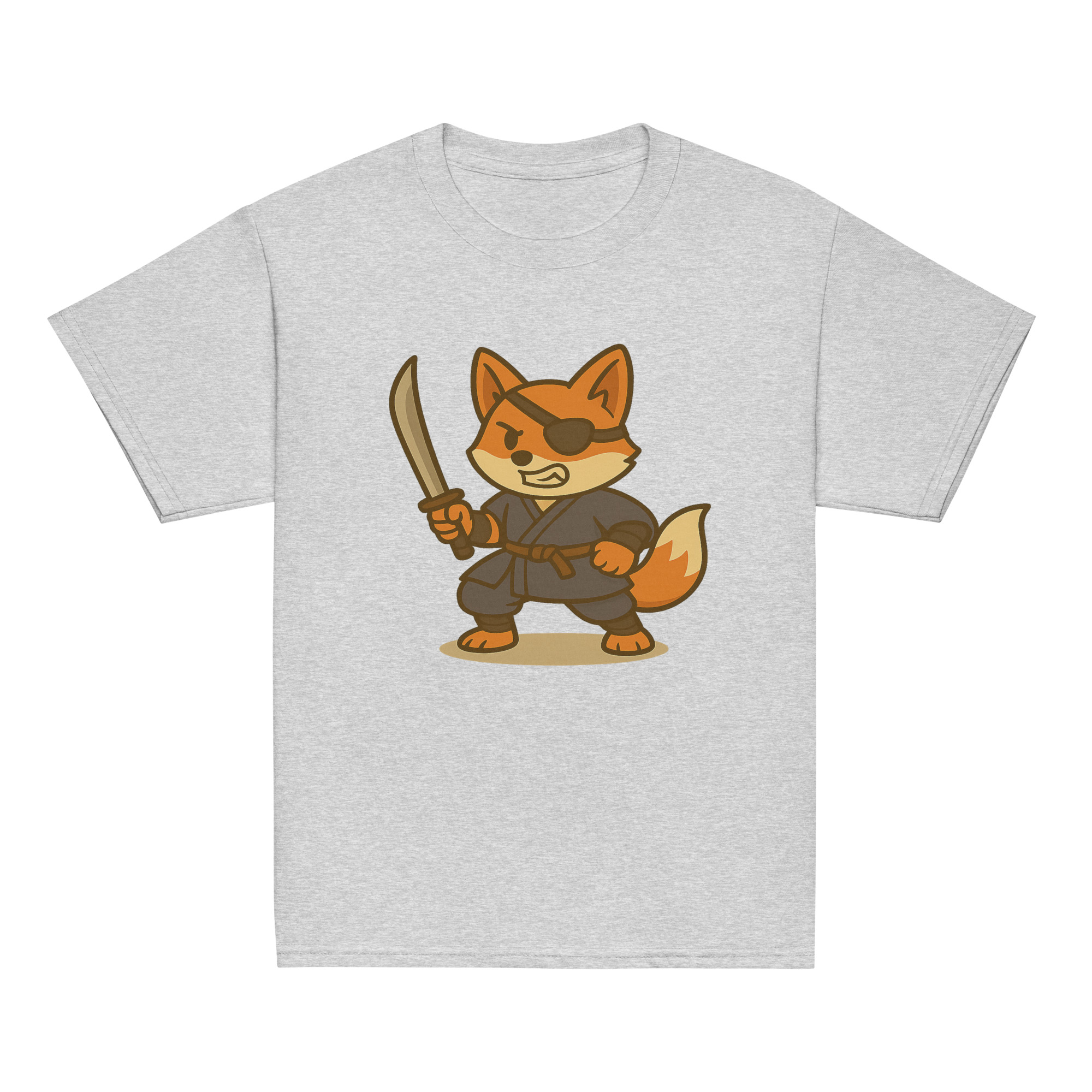 Fox Ronin - Klassisches DTF-T-Shirt für Jugendliche – Bild 16