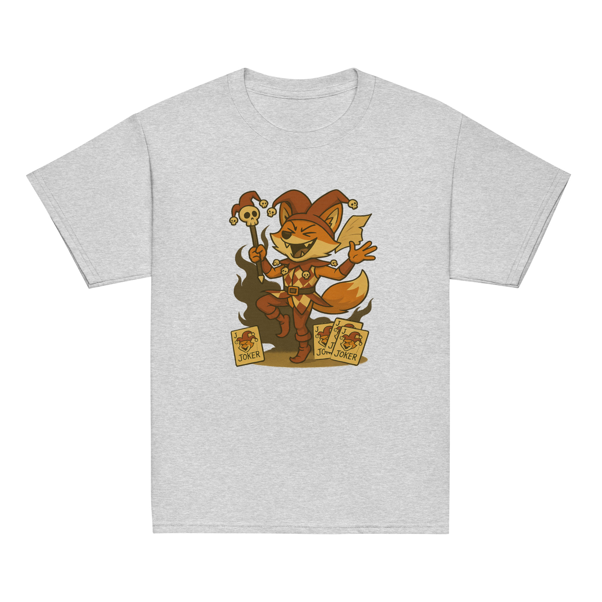 Fox Jester - Klassisches DTF-T-Shirt für Jugendliche – Bild 17