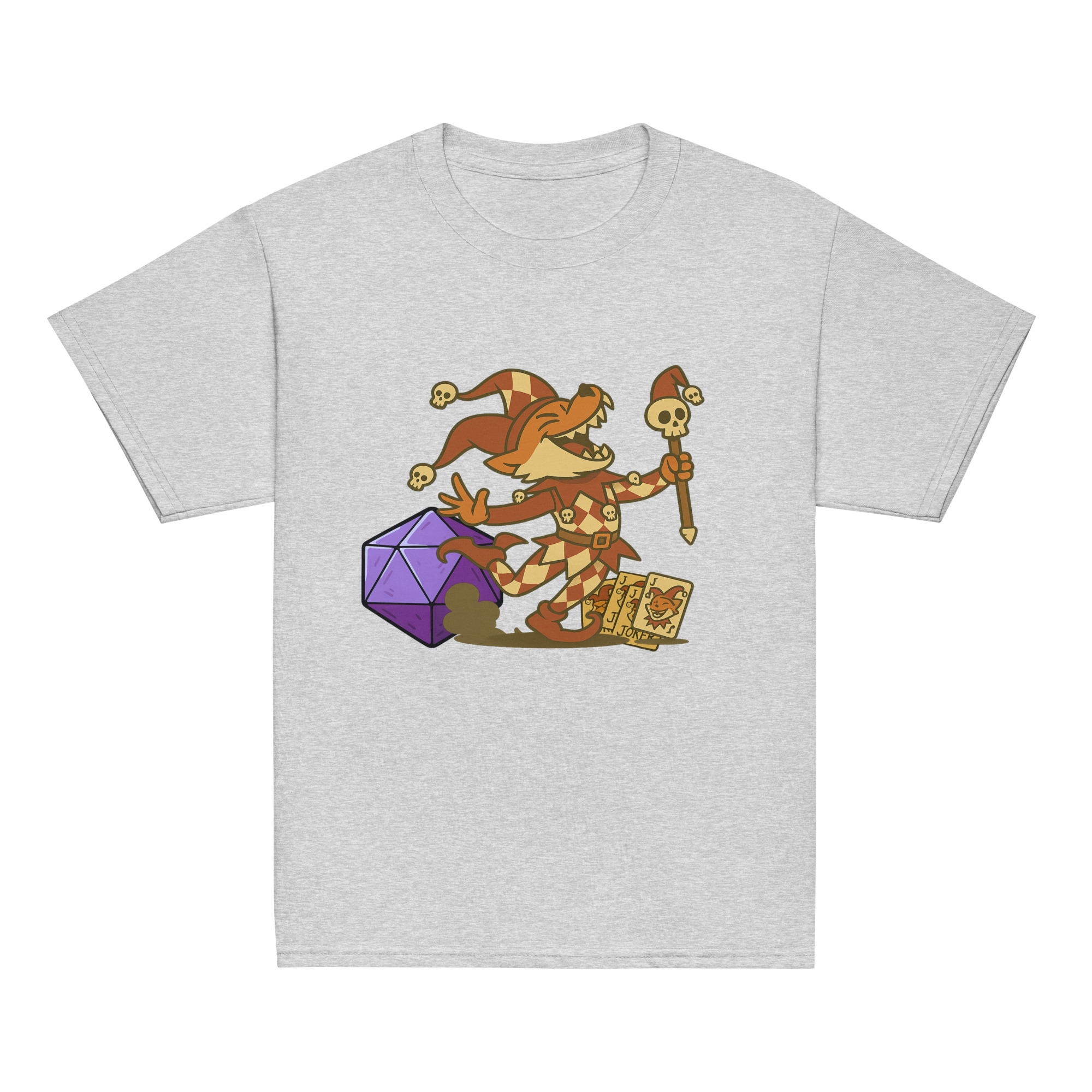 Dicefox Trickser - Klassisches DTF-T-Shirt für Jugendliche – Bild 17