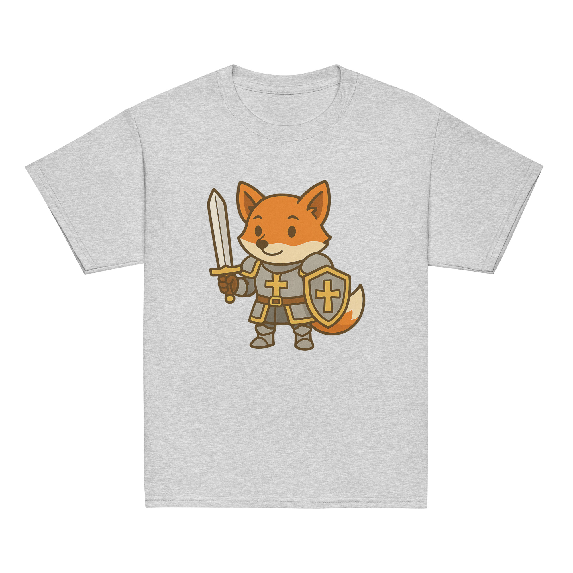 Fox Paladin - Klassisches DTF-T-Shirt für Jugendliche – Bild 17