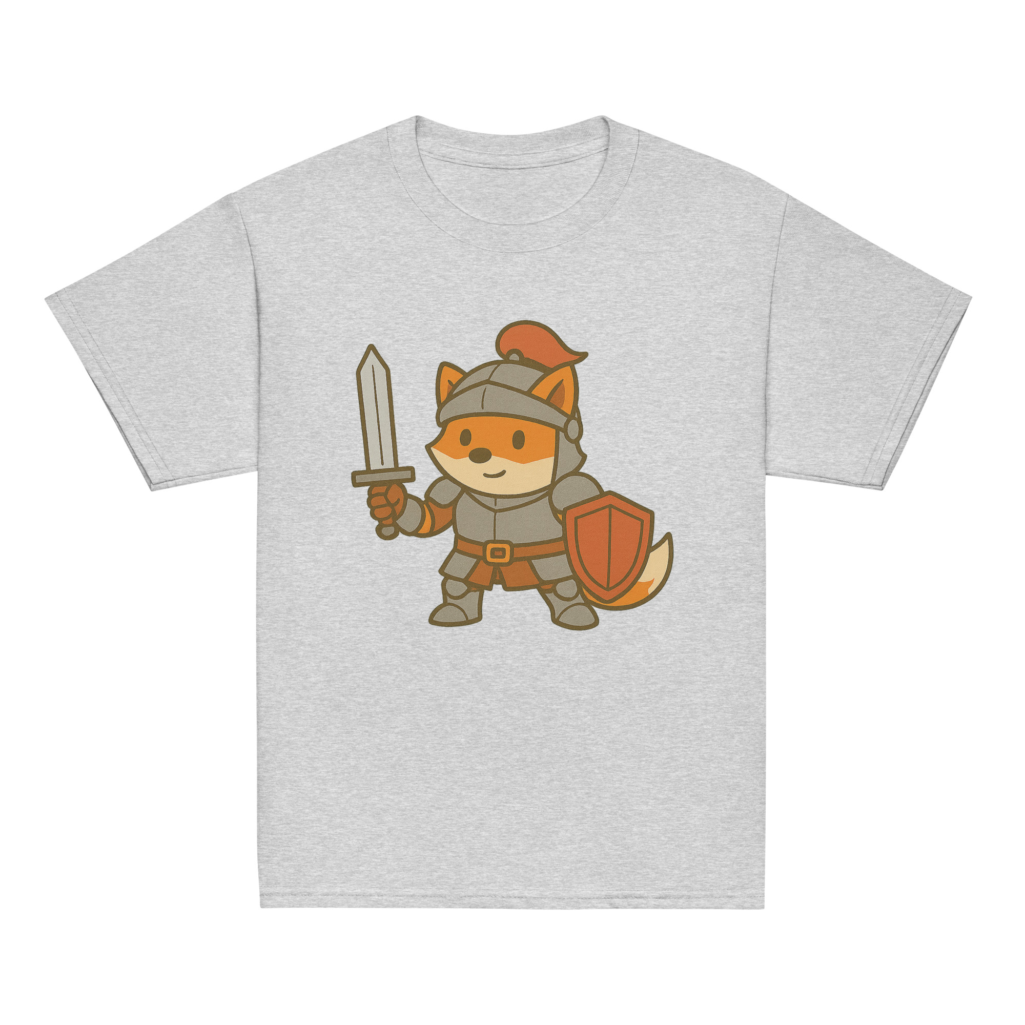 Fox Knight - Klassisches DTF-T-Shirt für Jugendliche – Bild 17