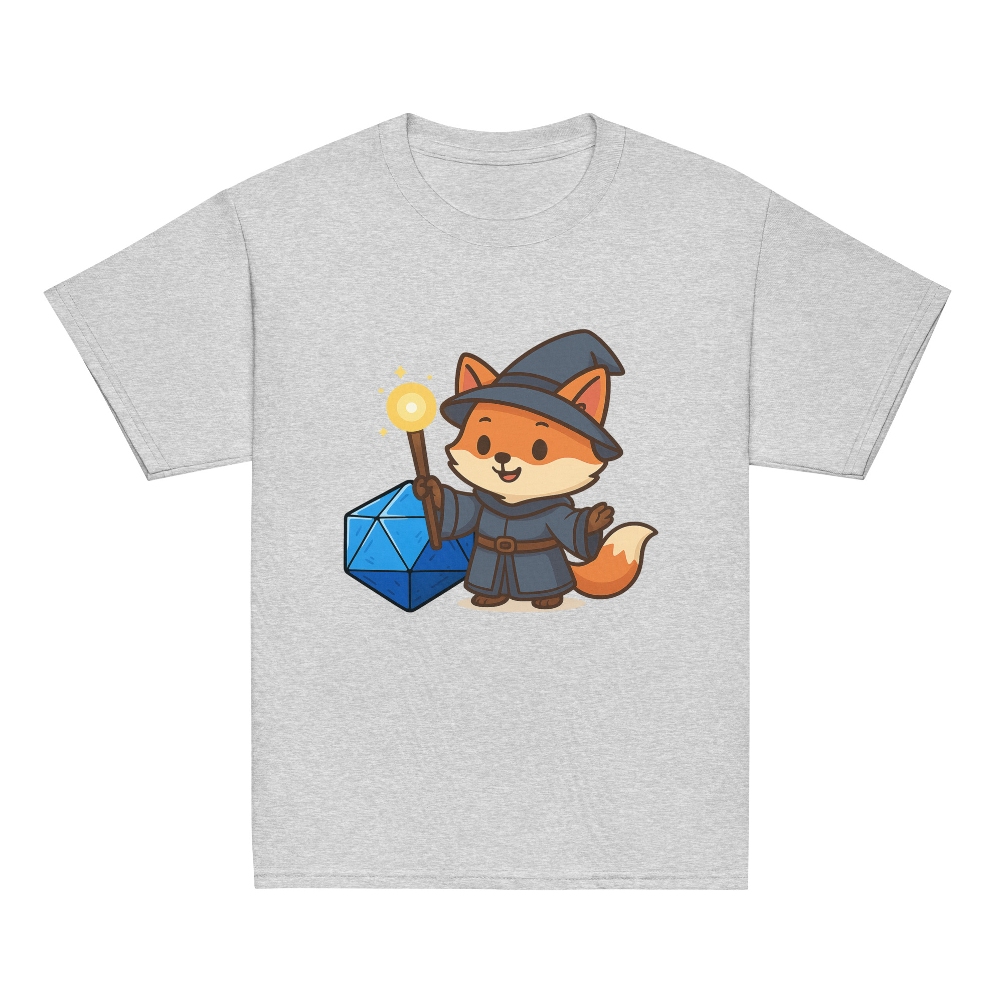 Dicefox Wizard - Klassisches DTF-T-Shirt für Jugendliche – Bild 17