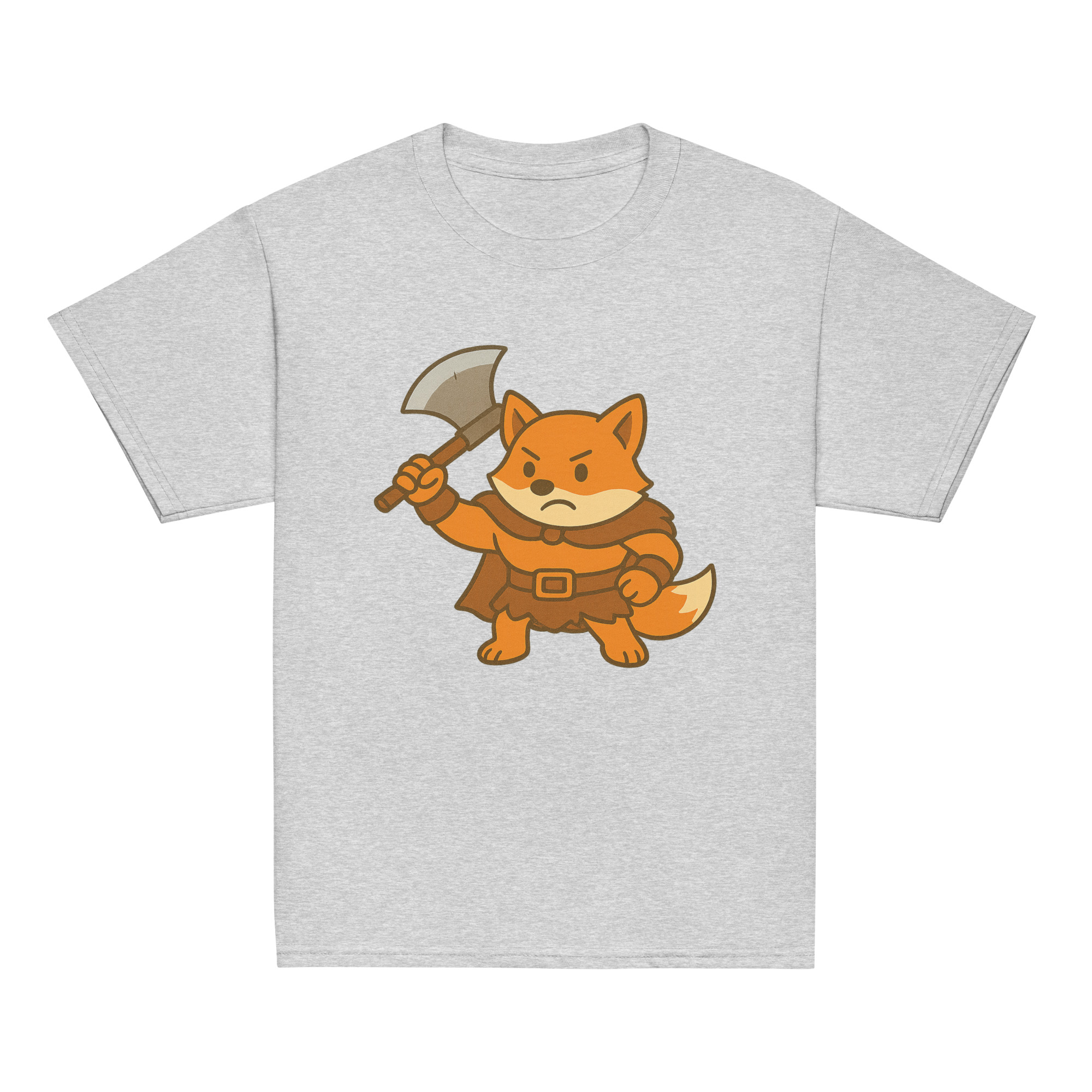 Fox Barbarian - Klassisches DTF-T-Shirt für Jugendliche – Bild 17