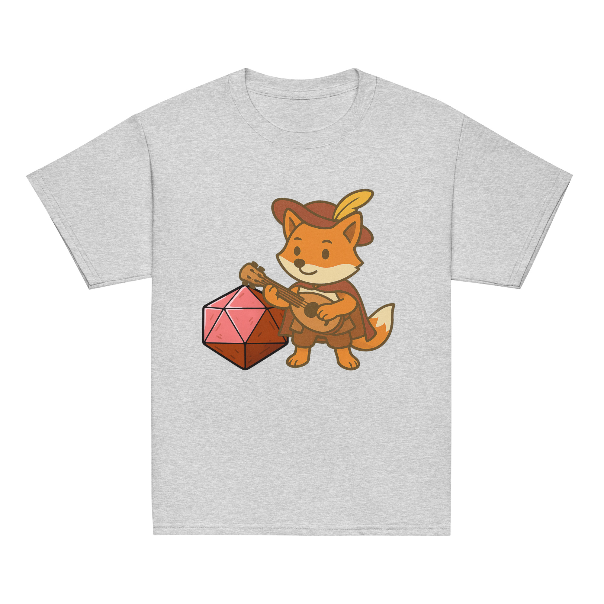 Dicefox Bard - Klassisches DTF-T-Shirt für Jugendliche – Bild 17