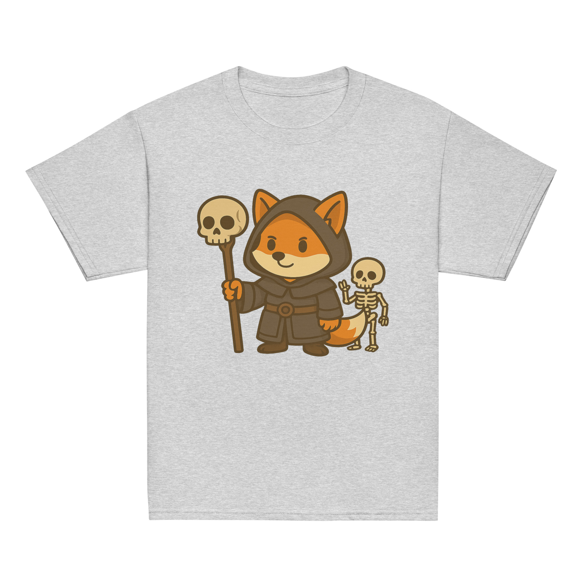 Fox Necromancer - Klassisches DTF-T-Shirt für Jugendliche – Bild 17