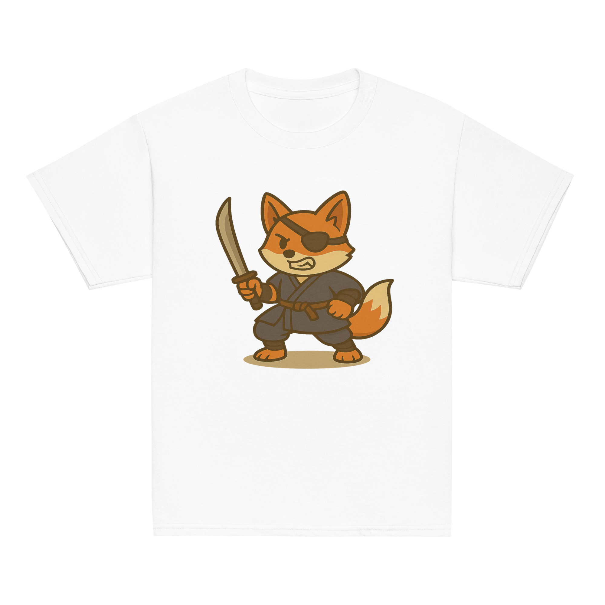 Fox Ronin - Klassisches DTF-T-Shirt für Jugendliche – Bild 20