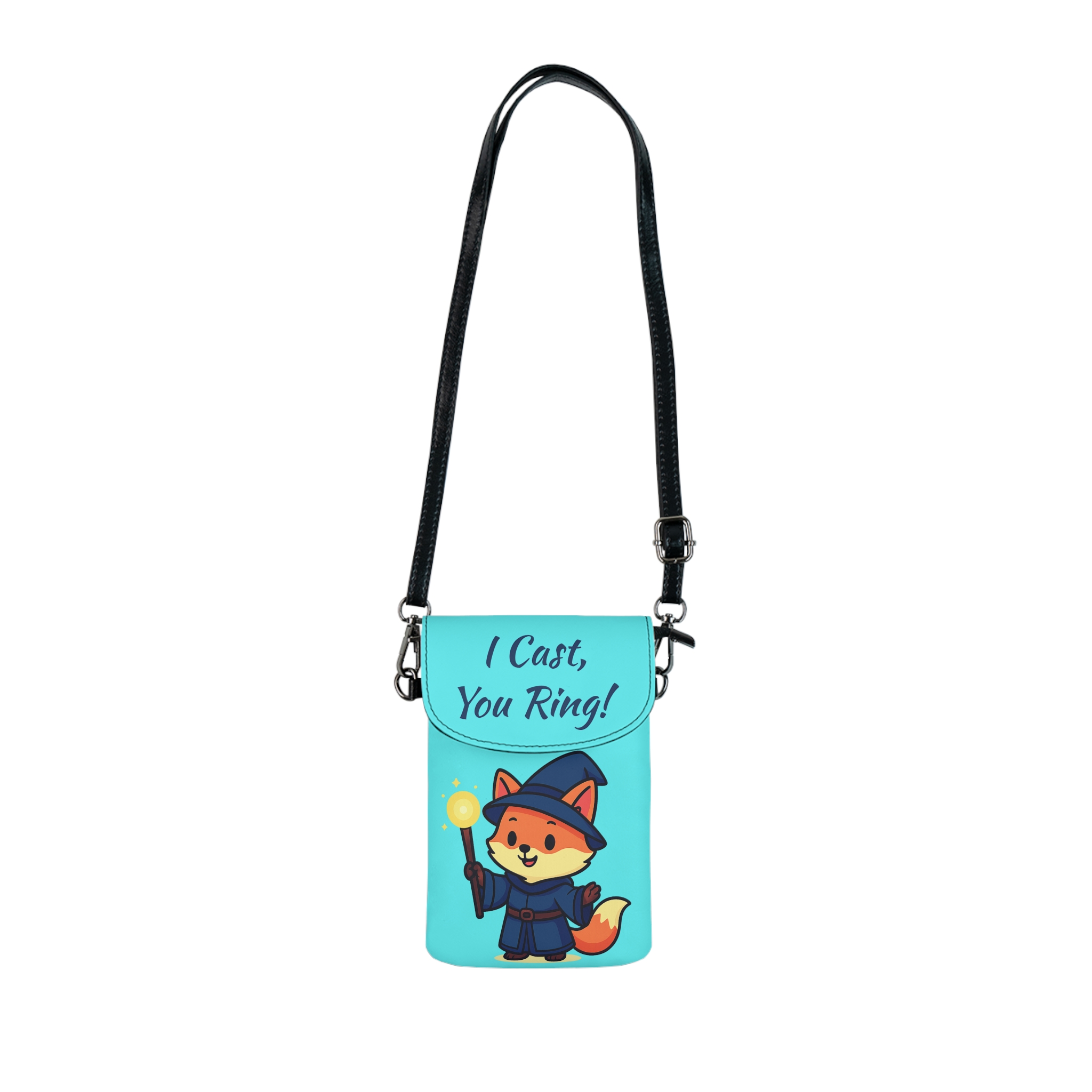 I Cast, You Ring! – Crossbody Handytasche – Bild 4